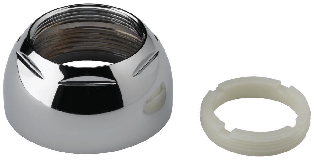 Delta Cap Assembly w/ Adjusting Ring Kitchen Chrome-Certified Refurbished