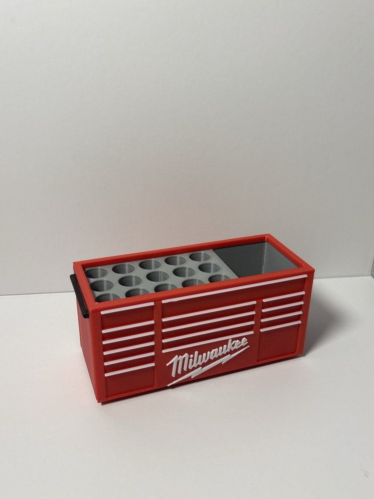 Milwaukee Pen Holdel Toolbox - 3D Printed
