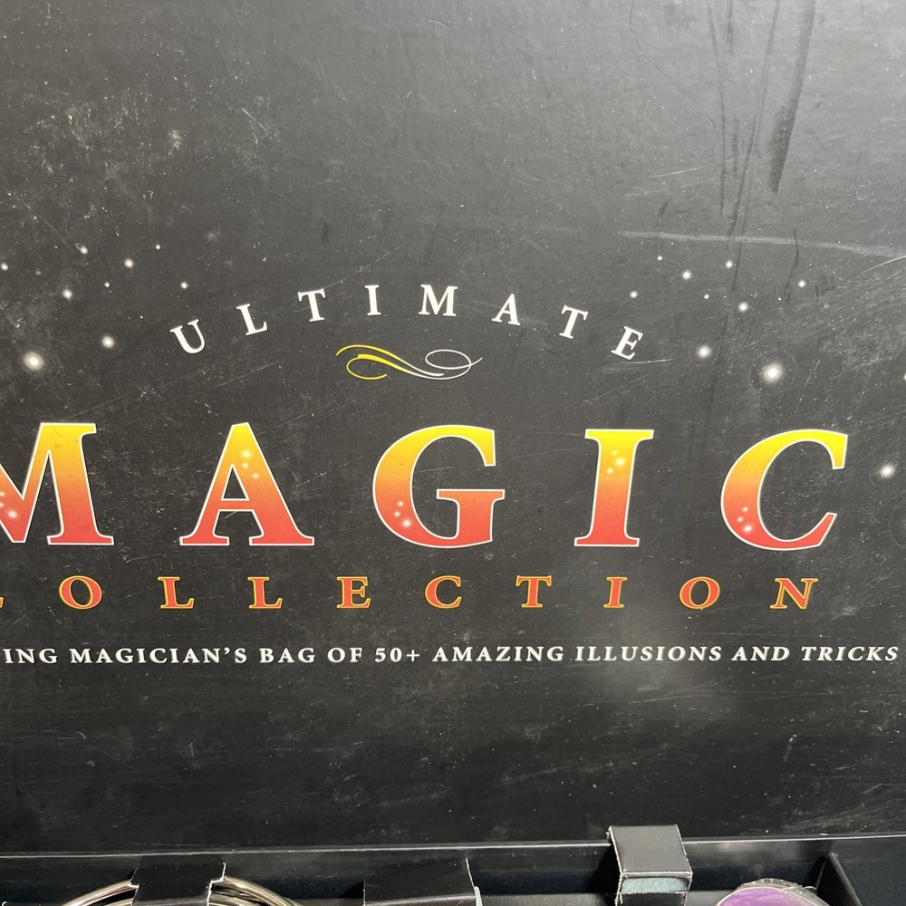 ULTIMATE MAGIC COLLECTION ILLUSIONS & TRICKS RESTORATIVE HARDWARE (READ ALL)