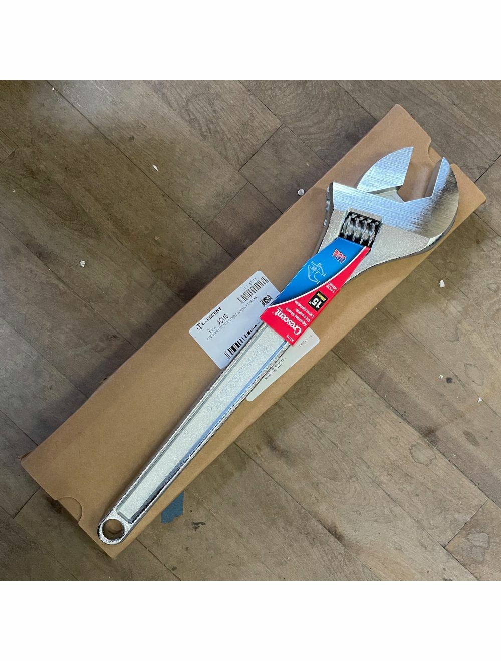 Crescent 'Made in USA'  Adjustable Wrench 15" Chrome #AC115