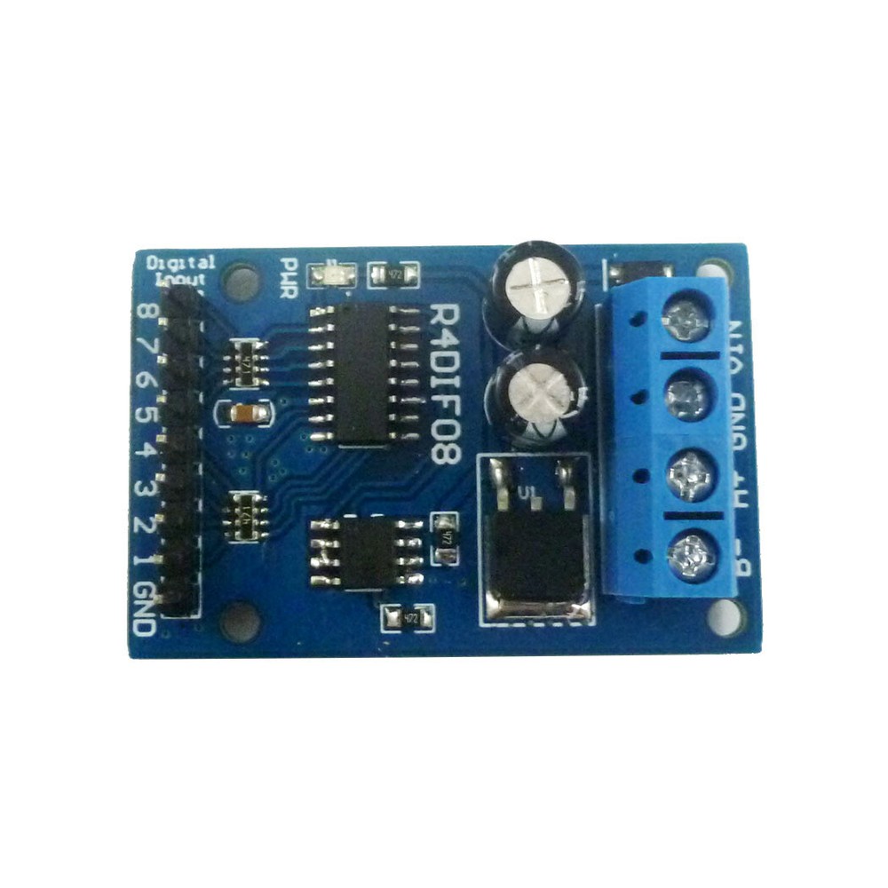 8 Channel Digital Quantity Input Module Digital Switch RS485 Acquisition Board