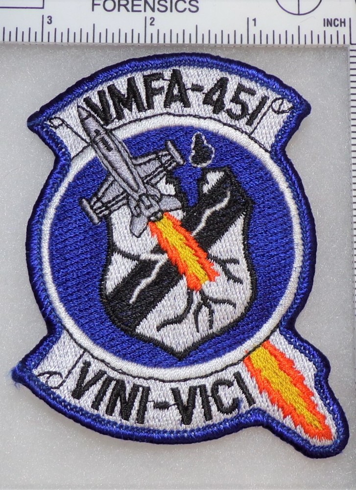 USMC VMFA-451 Marine Fighter Attack Training Squadron Embroidered Color Patch