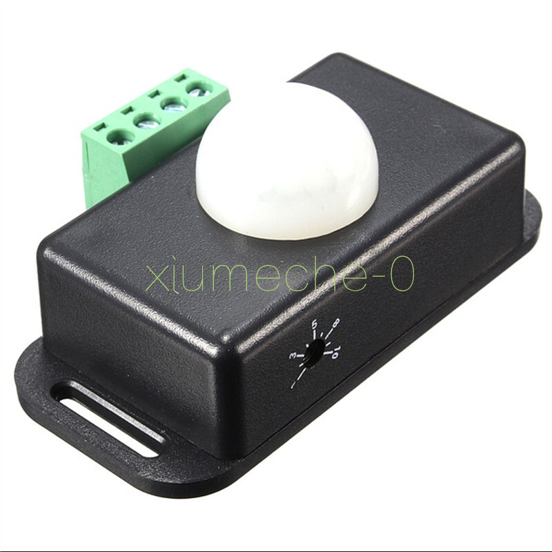 Automatic DC 12V-24V 8A Infrared PIR Motion Sensor Switch For LED light Stylish