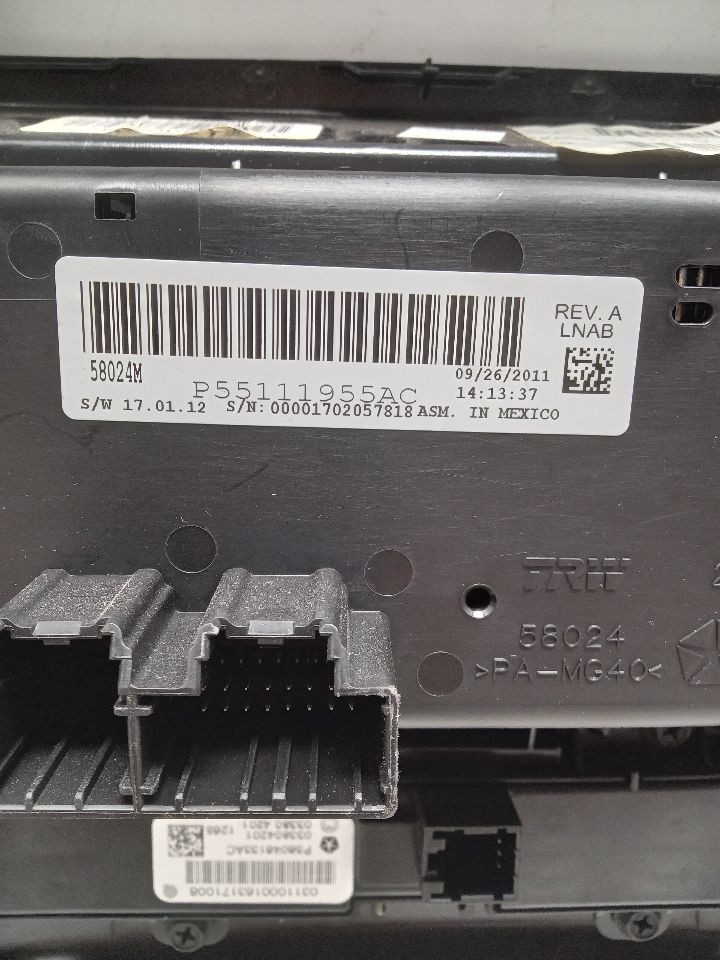 Used A/C Selector Switch fits: 2012 Jeep Liberty automatic temperature control U