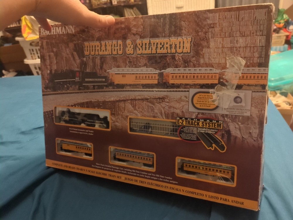 Bachmann 24020 N Scale Durango & Silverton Model Train Set