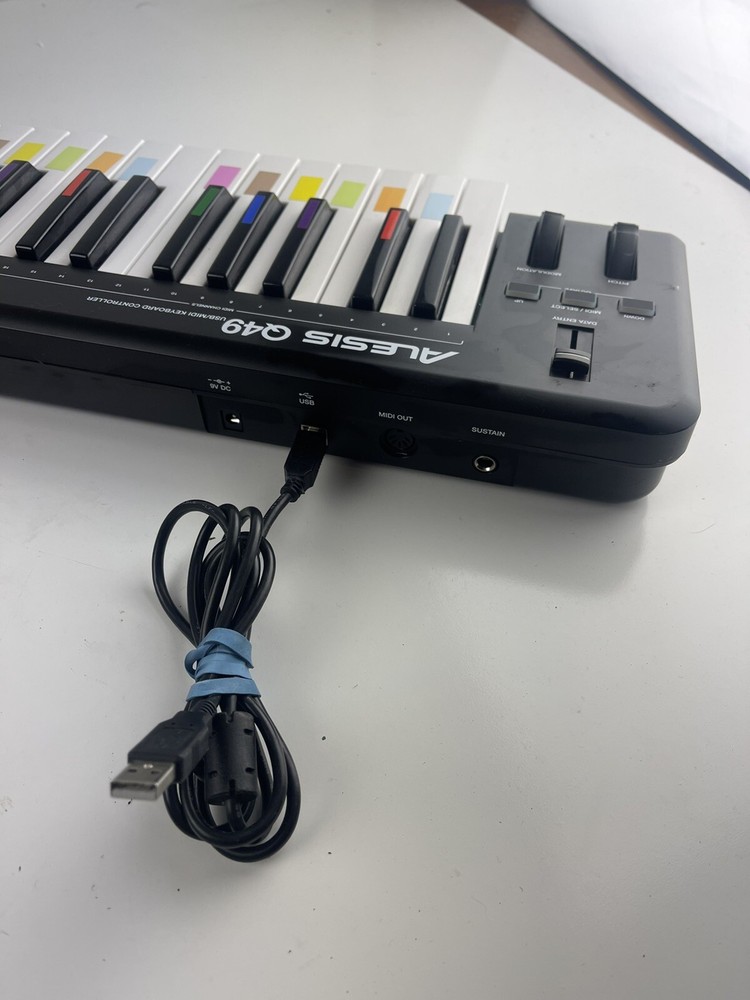 ALesis Q49 Keyboard with plug only 515a