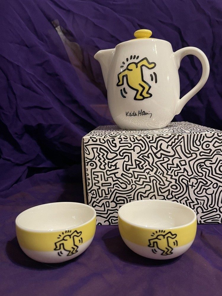 Keith Haring Teapot Set