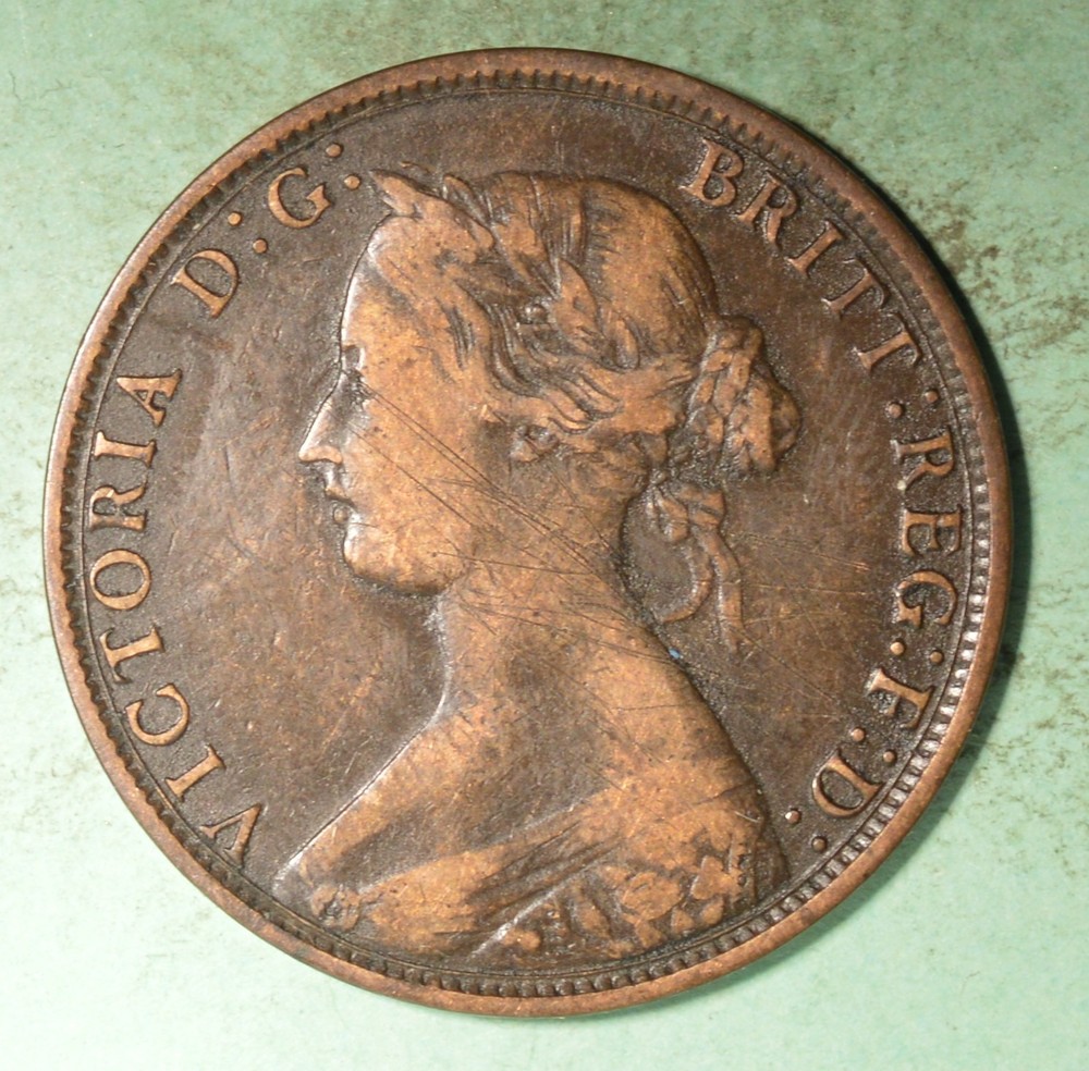 1917 - Newfoundland Large Cent - INV#D-423