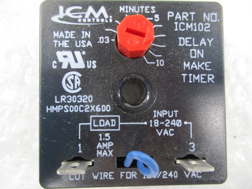 ICM LR30320 HMPS00C2X600 TIME DELAY NSNP