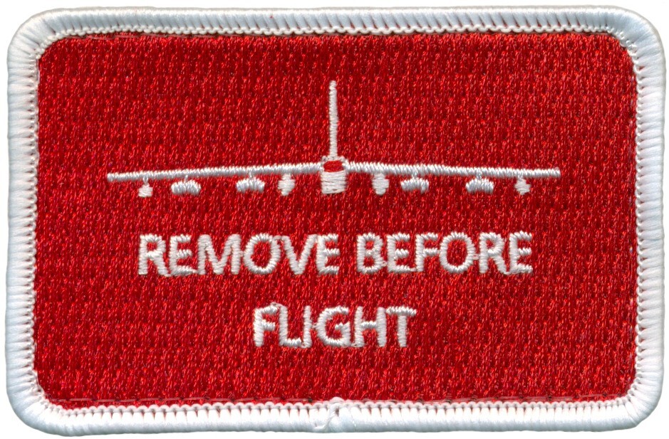 USAF B-52 ROMOVE BEFORE FLIGHT PATCH