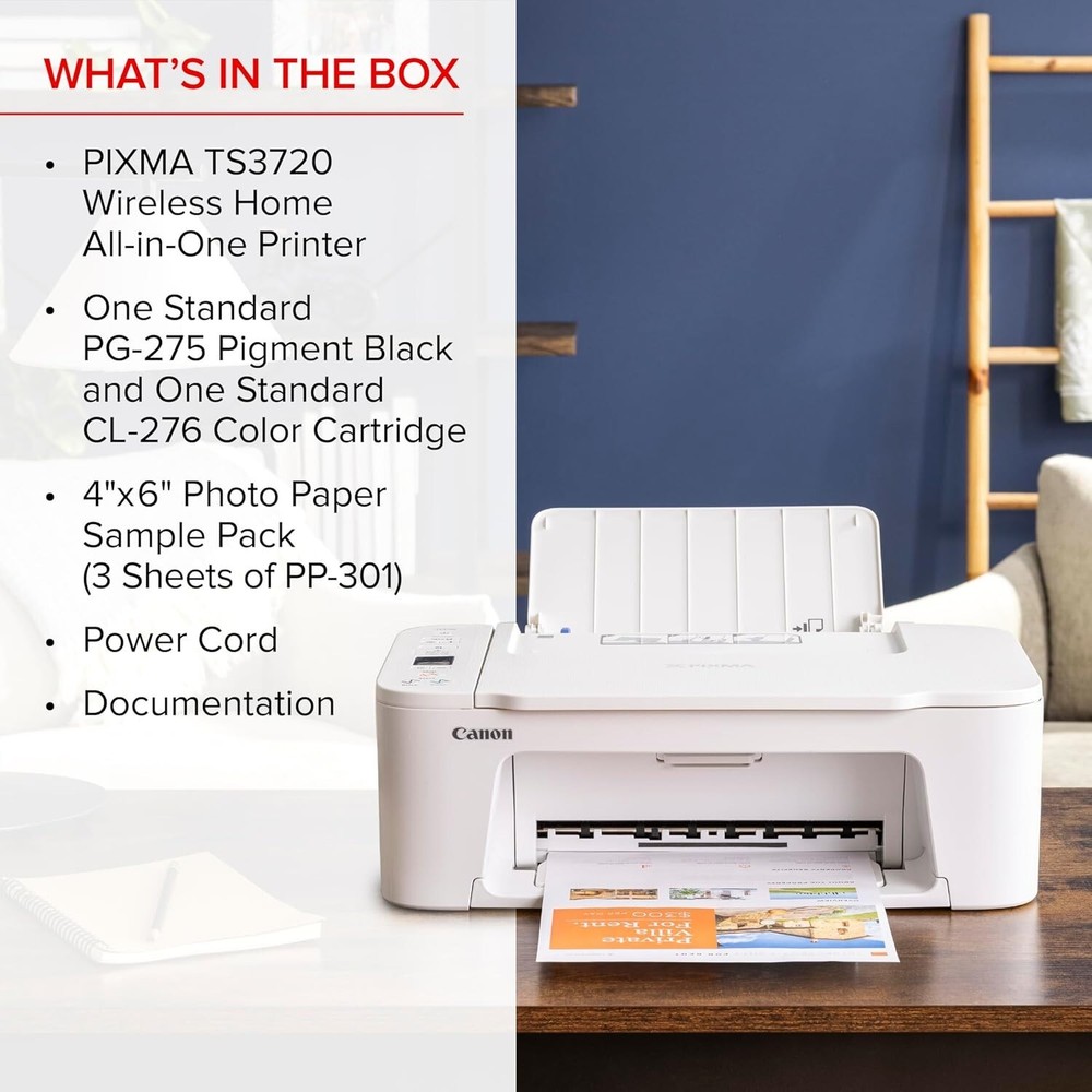 PIXMA TS3720 Wireless All-In-One Printer