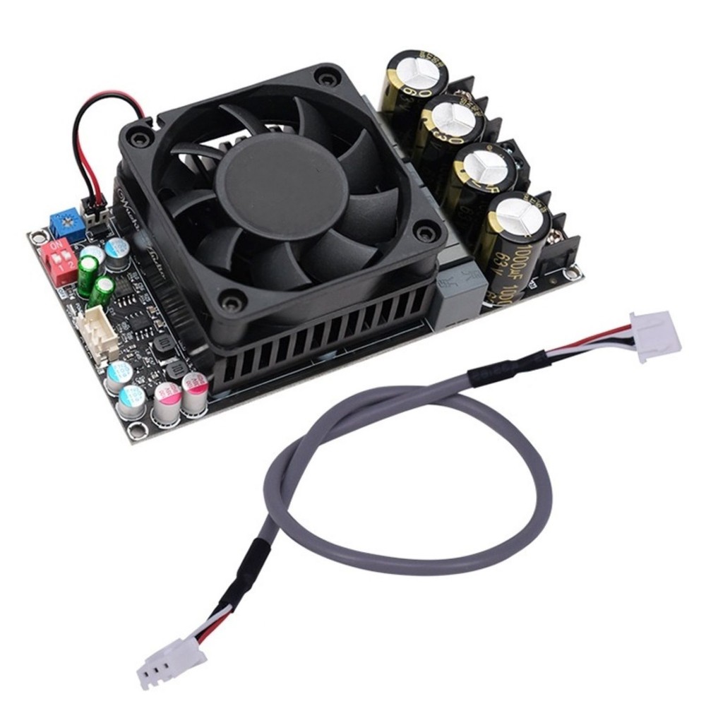 Amplifier Board Equipped with Temperature-controlled automatic air cooling