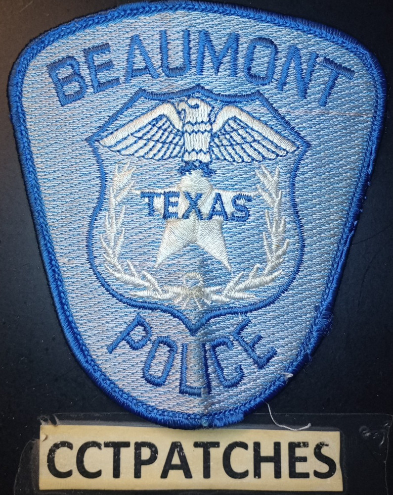BEAUMONT, TEXAS POLICE SHOULDER PATCH TX