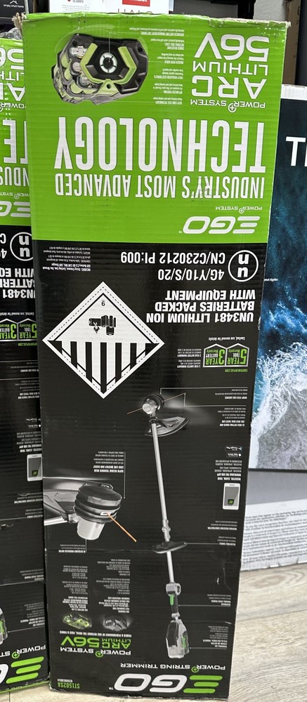 EGO ST1502SA 15" Cordless String Trimmer Kit with Rapid Reload Head, Split Shaft