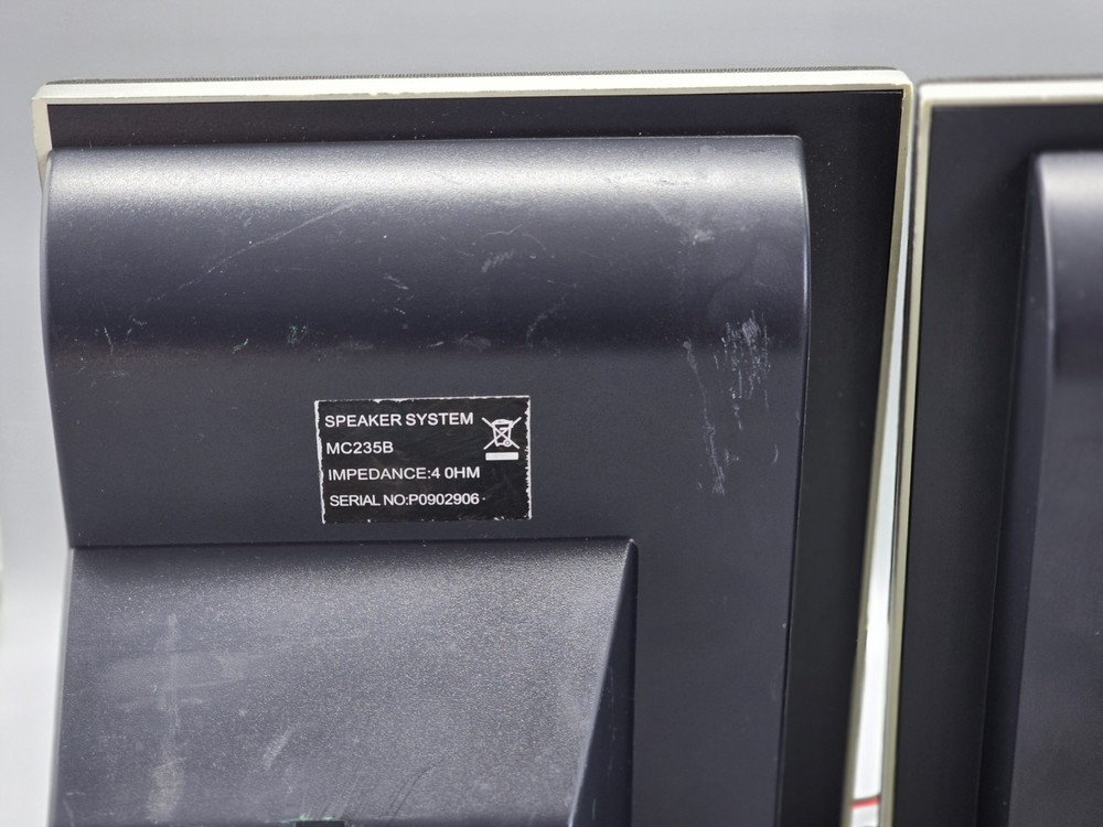 PHILIPS MC235B/37 Micro Home System Shelf Speakers Only