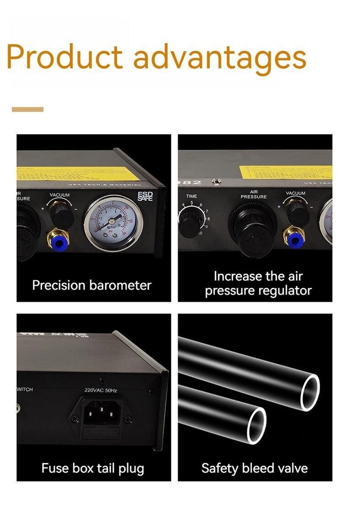 AD982 Manual Dispensing Machine Semi-Automatic Silicone Adhesive Applicator