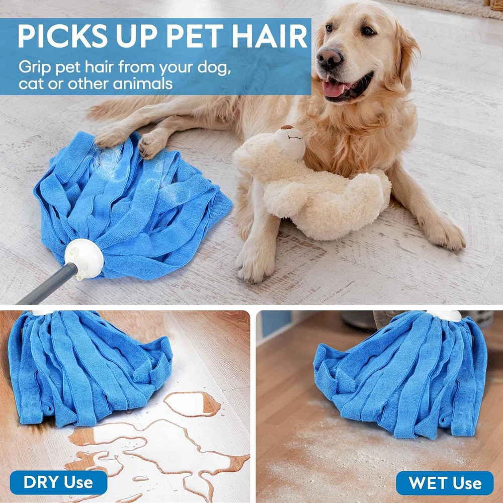 Matthew Microfiber Cloth Mop Compatible with Ceda Microfiber Cloth ... Fast Ship