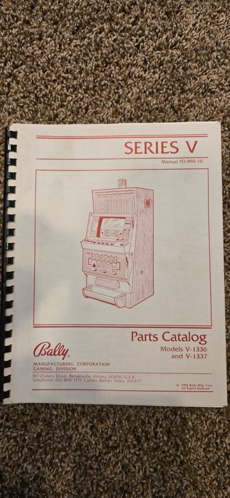 Slot machine test set for electrical operations