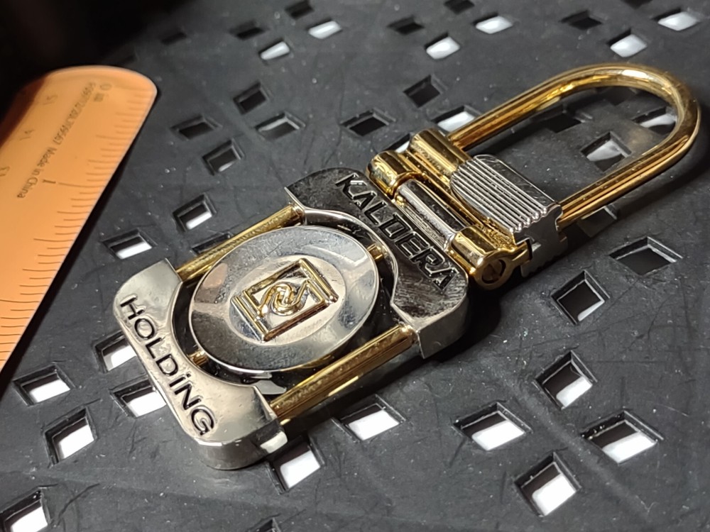 Two Tone Heavy KALDERA HOLDING Keychain