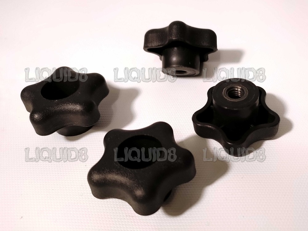 Threaded Knobs 5/16”-18 Female - Steel Threads Clamping Fixture Jig Knobs 4 pack