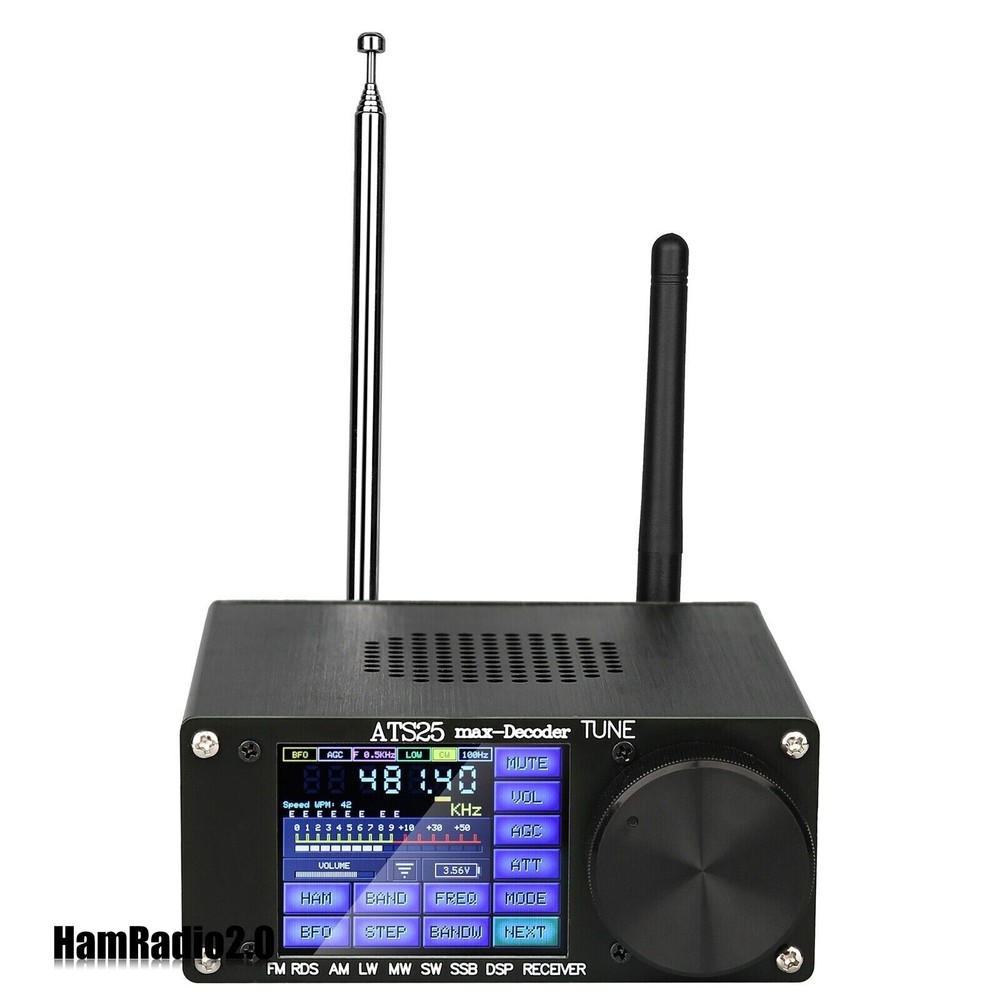 HamGeek ATS25max-Decoder Si4732 Full Band Radio Receiver DSP SW Official Version
