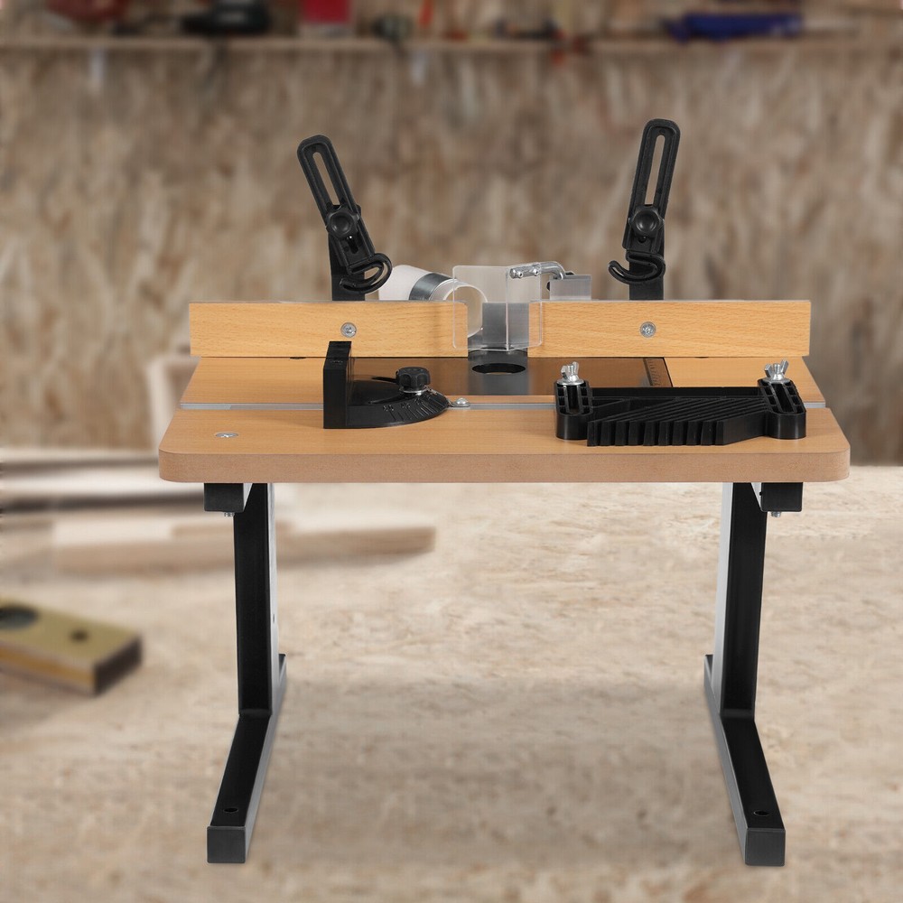 200kg/440.92lbs MDF Router Table Rectangle Tabletop Woodworking Router Table