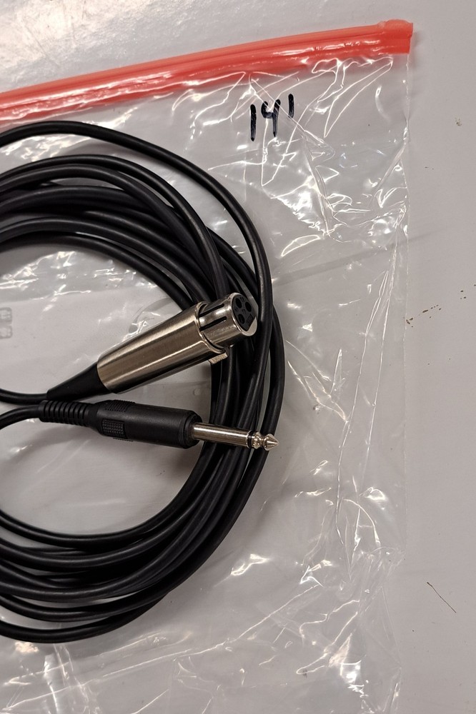 Realistic Highball Mic, Misc Mic Cords, Audio Cords, Etc.