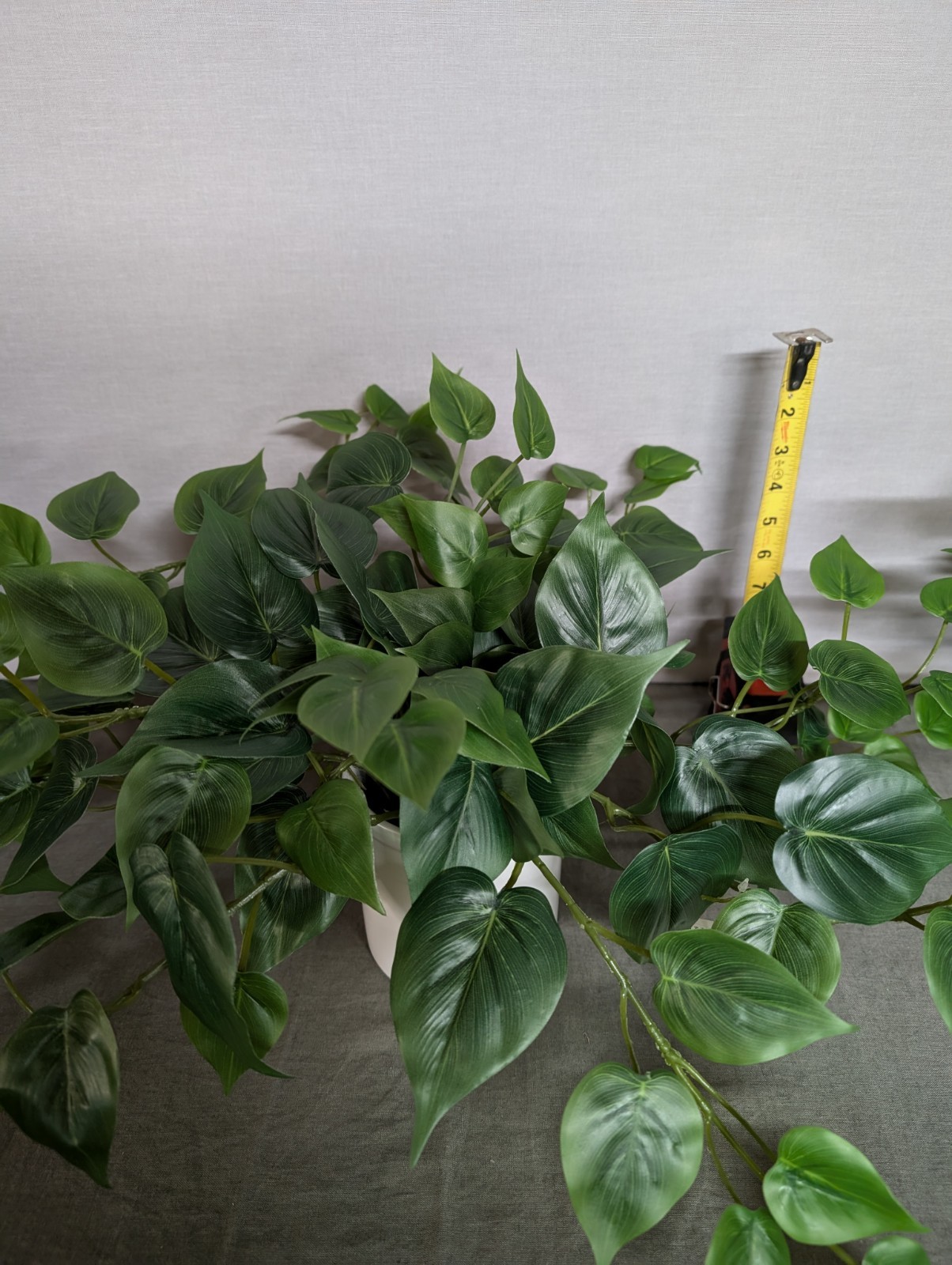 Lot of 2 - Threshold Realistic Faux Pothos Plants in Ceramic Pot