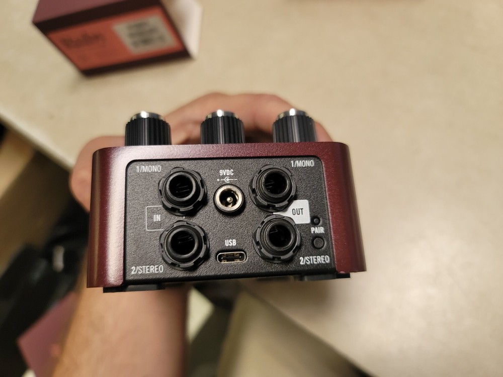 Universal Audio Ruby '63 Top Boost Amplifier Pedal Open Box