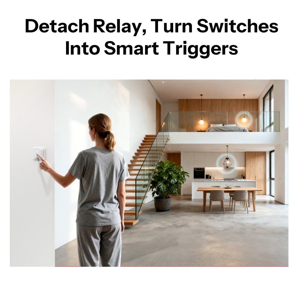 SONOFF Zigbee Smart Light Switch, MINI Dual-Channel Control, No Neutral Required