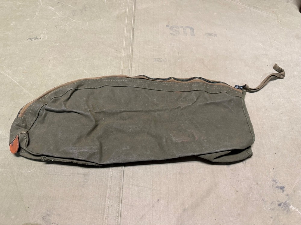 ORIGINAL WWII US ARMY M24 CHAFFEE TANK .30 CAL BOW GUN CANVAS COVER
