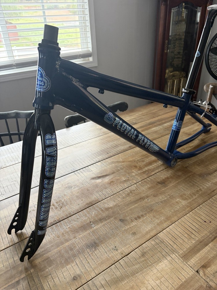 SE Racing Floval Flyer BMX Frame and Fork Blue Black