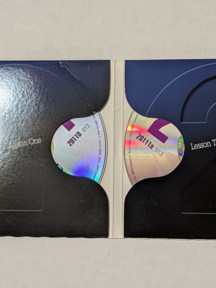 Video Professor / Learn Excel 2000/2002/2003 / Excel Tips & Tricks / 3 discs