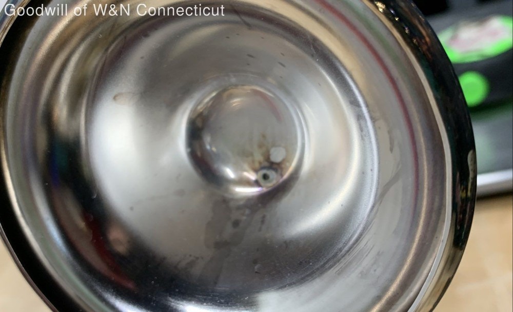 E.G. Webster & Son Silver Plate Coffee Pot Footed Victorian Style 11.5" H