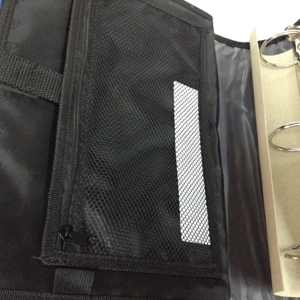 New Case-it The Open Tab 2"- 3-Ring Binder Black T-618