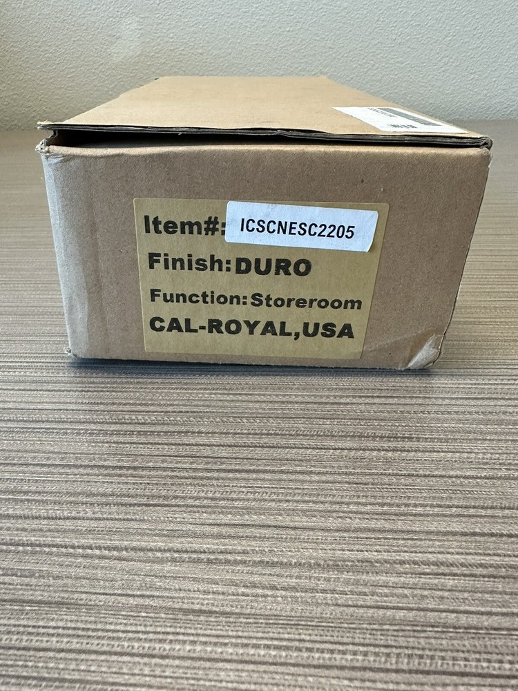 Cal Royal ICSCNES22-05 Duro, Storeroom Function Escutcheon Panic Trim, Less Core