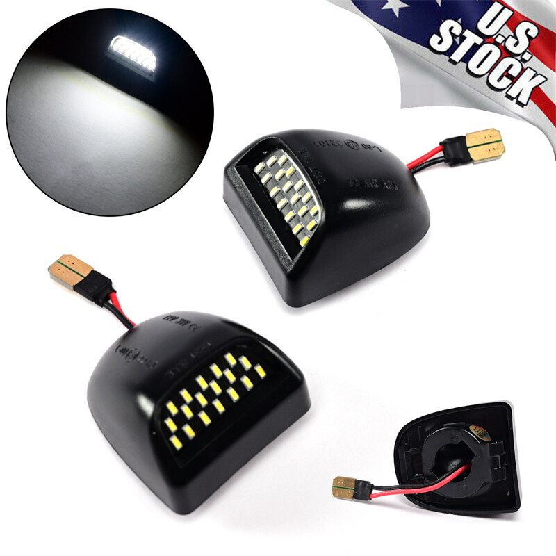 LED License Plate Lights for GMC Yukon Sierra 1500 2500 for Chevy Silverado #UP