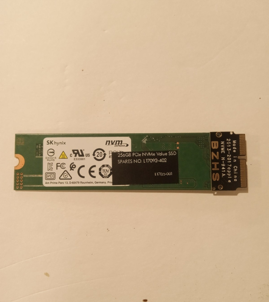 SSD Solid State Drive 256GB for Mac Pro A1481 2013 ME253LL/A MD878LL/A