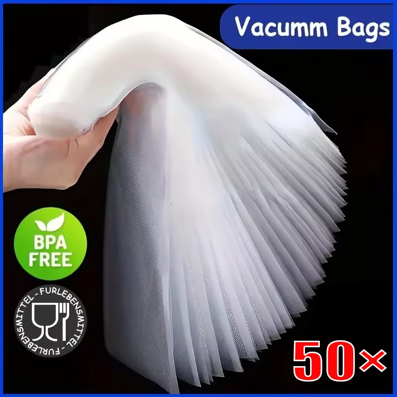 8"x12" Vacuum Sealer Bags Embossed Food Saver Magic Seal Storage 50-500pcs