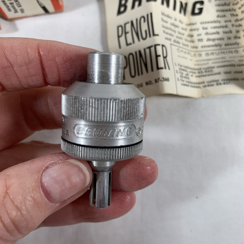 Bruning No. 87-360 - Pencil Pointer for Erasing Machine