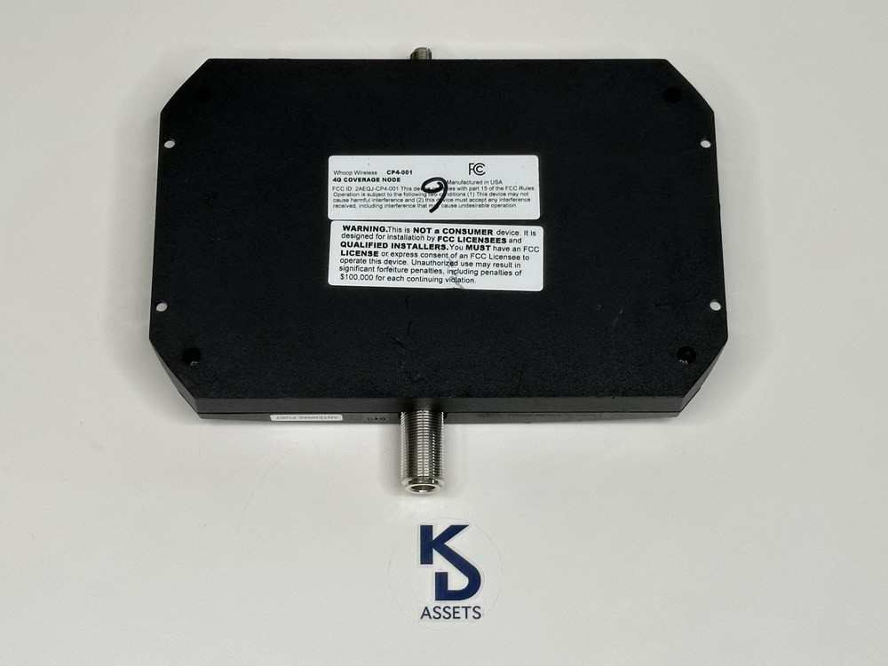 Whoop Wireless 4G Coverage Node CP4-001 Cellular Repeater Booster Device
