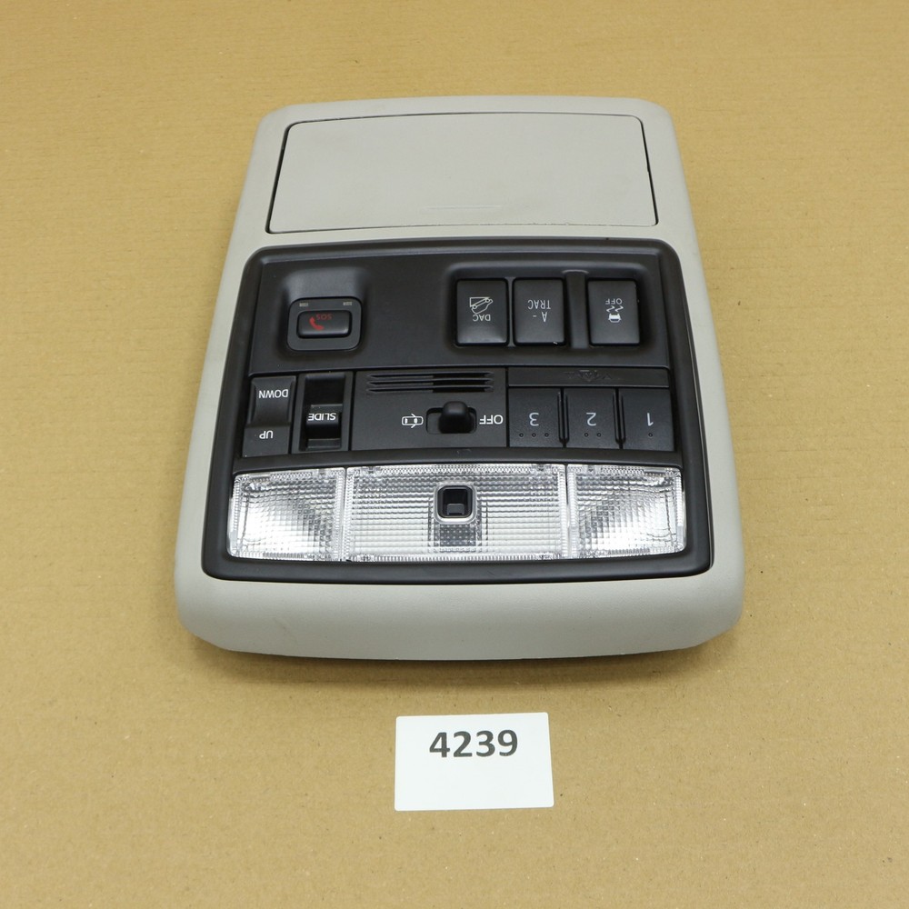 Toyota 4Runner 2014-2019 OEM Overhead Console Map Lamp Dome Control Panel Switch