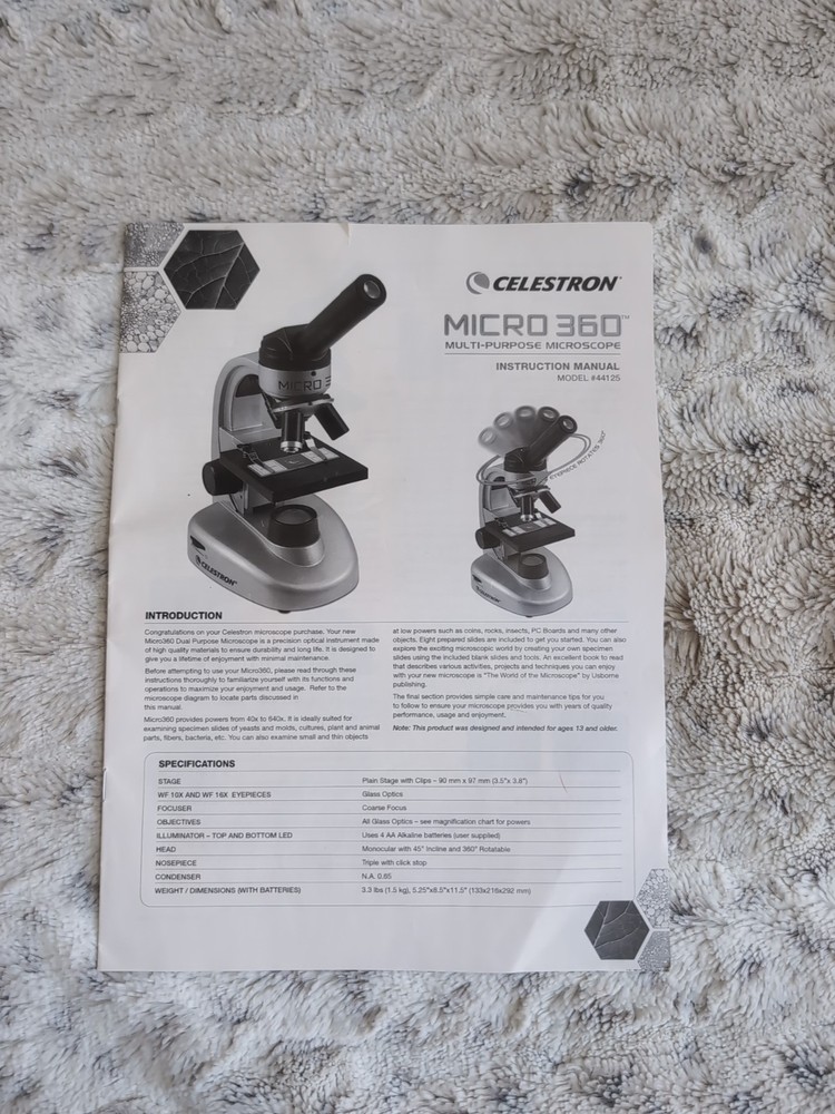 Celestron Micro 360 Multi Purpose Microscope
