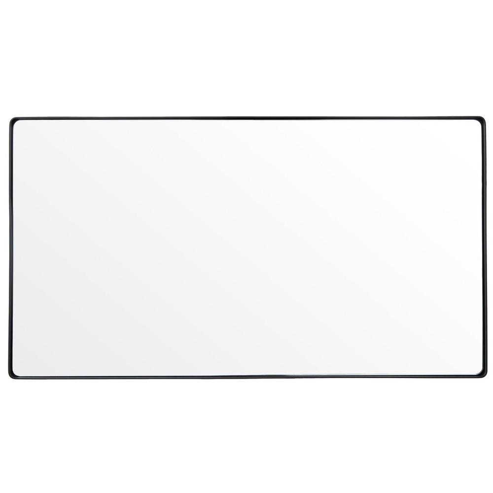 Varaluz 4DMI0107 Kye 40" x 22" Rectangular Flat Metal Framed - Black