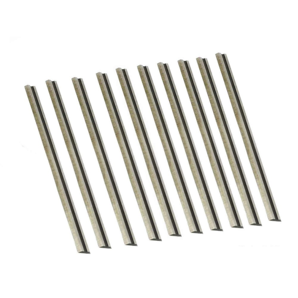 High-Performance 3-1/4" Planer Blades Replacement for Woodworking - 10 Pack