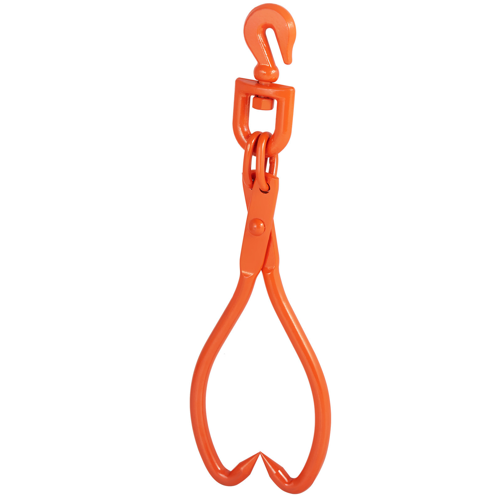 VEVOR Log Skidding Tongs 18 inch 2 Claw Log Lifting Tongs Heavy Duty Rotating