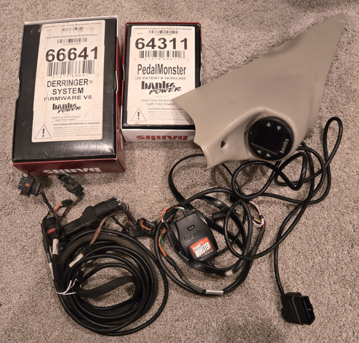 Banks iDash & Pedal Monster & Pillar Mount '14-18 RAM & JEEP Ecodiesel