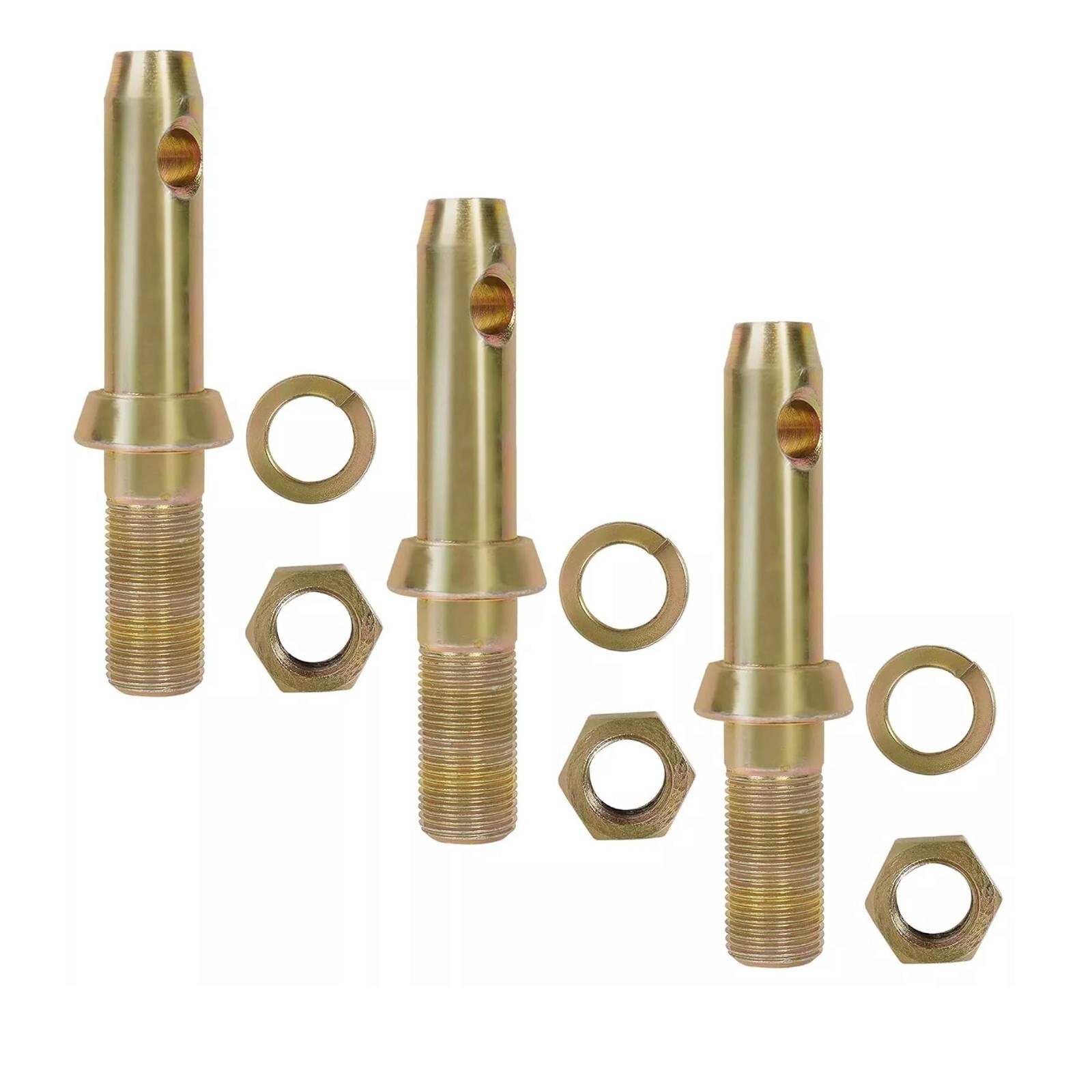 5-1/2" Cat 1 Hitch Pins | Heavy-Duty Forged 3-Pack for Tractors