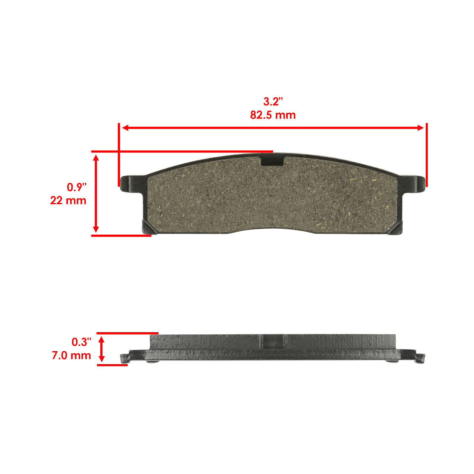 Front Rear Brake Pads for Yamaha YZ85 2002-2020 5PA-W0046-50-00 5PA-W0045-00-00