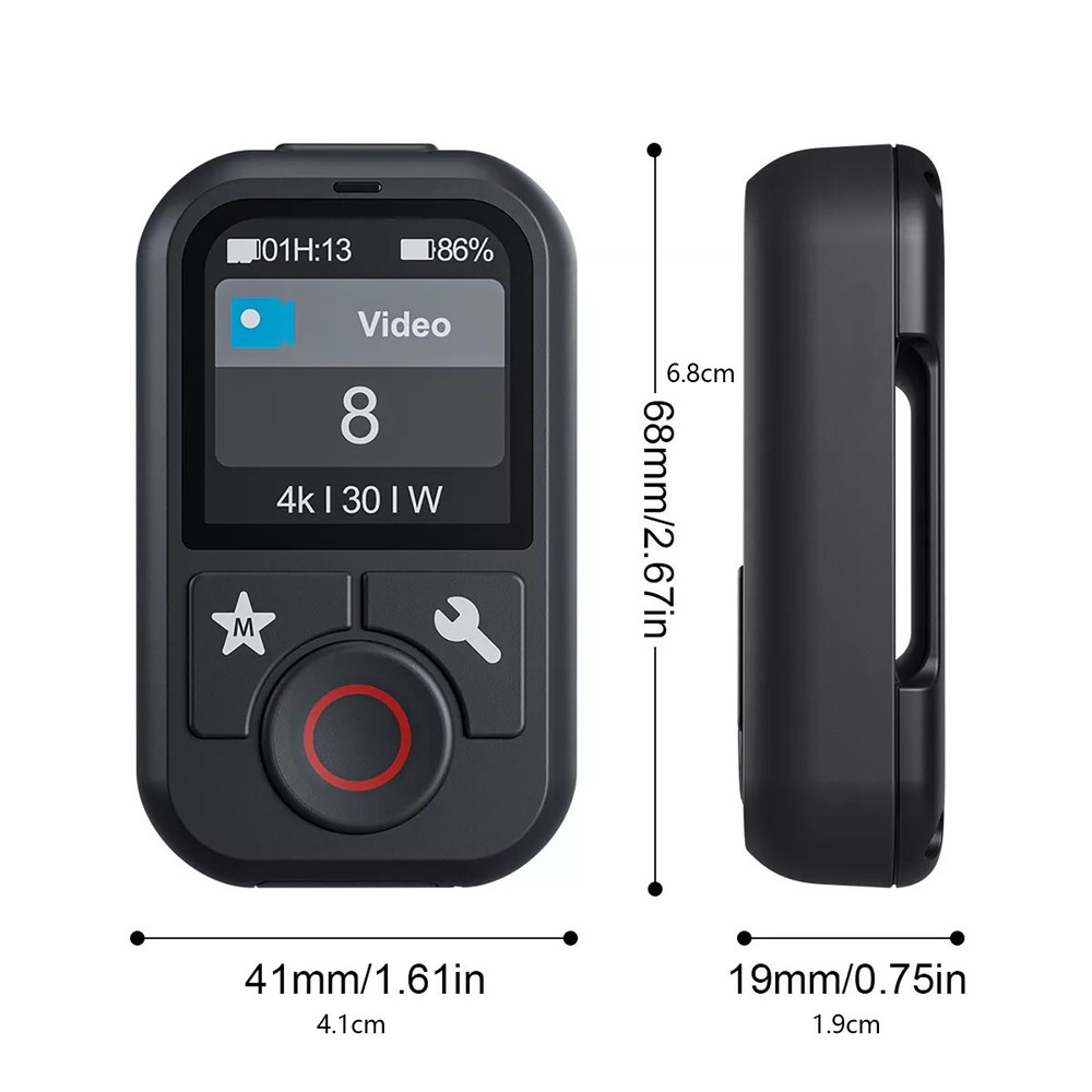 1* Mini Bluetooth Wireless Remote Controller For GoPro Hero 13/12/11/10/9/MAX